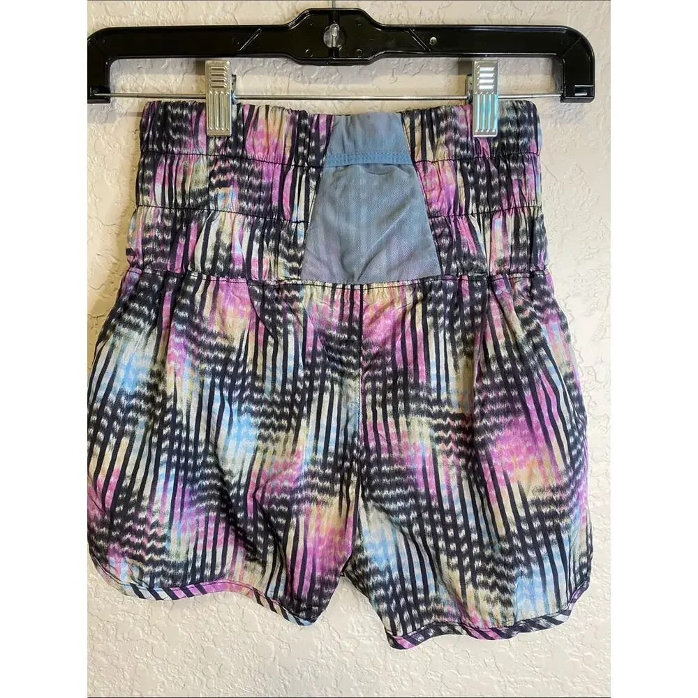 Free People Movement Way Home Print shorts XS